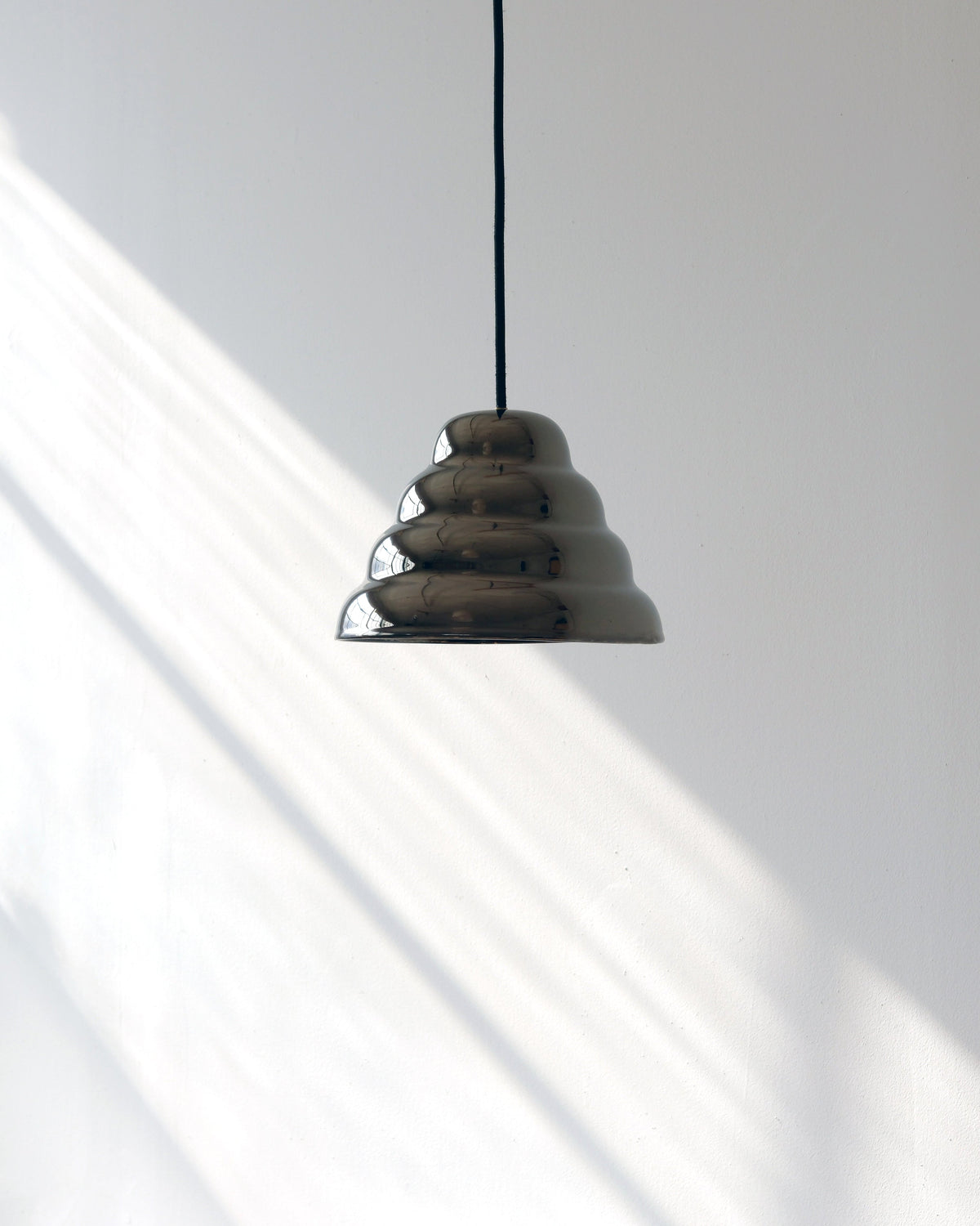 Ripple IIII Pendant in Chrome, room setting