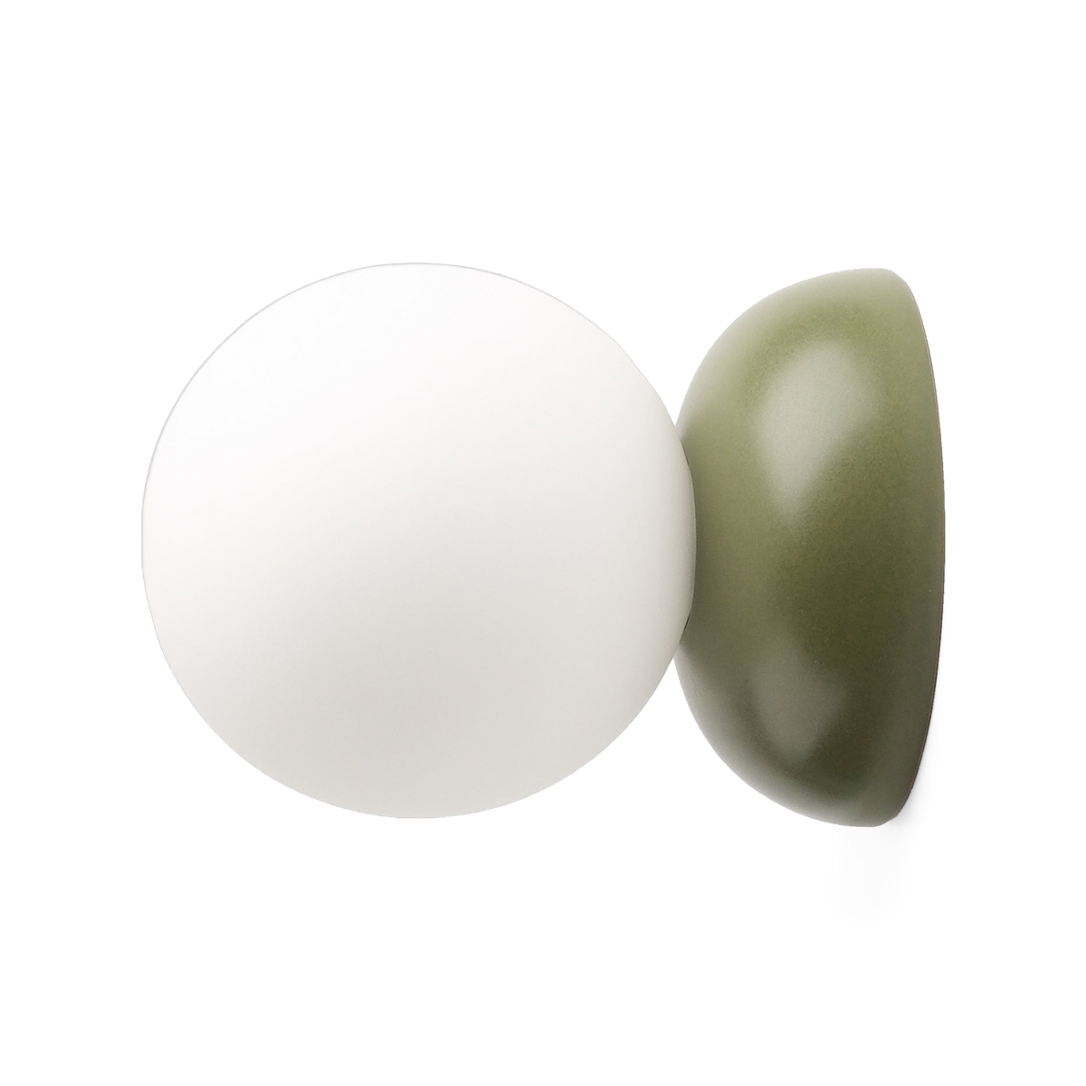 Monroe Sconce in Moss, side view