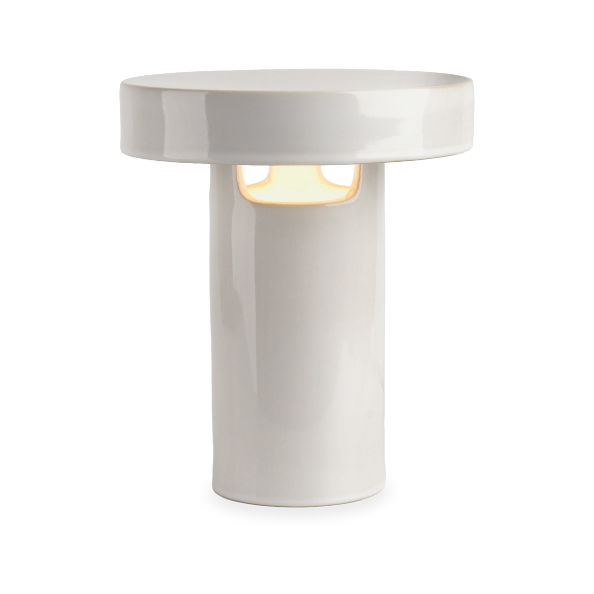 misewell slot table lamp white glossy 1 front v6