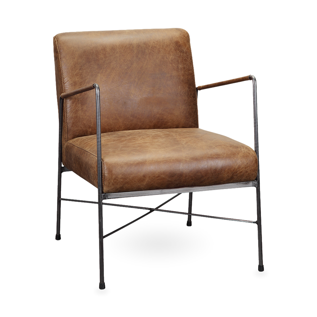 Dagwood Leather Accent Chair — view 1