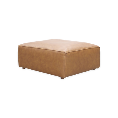 Form Leather Ottoman