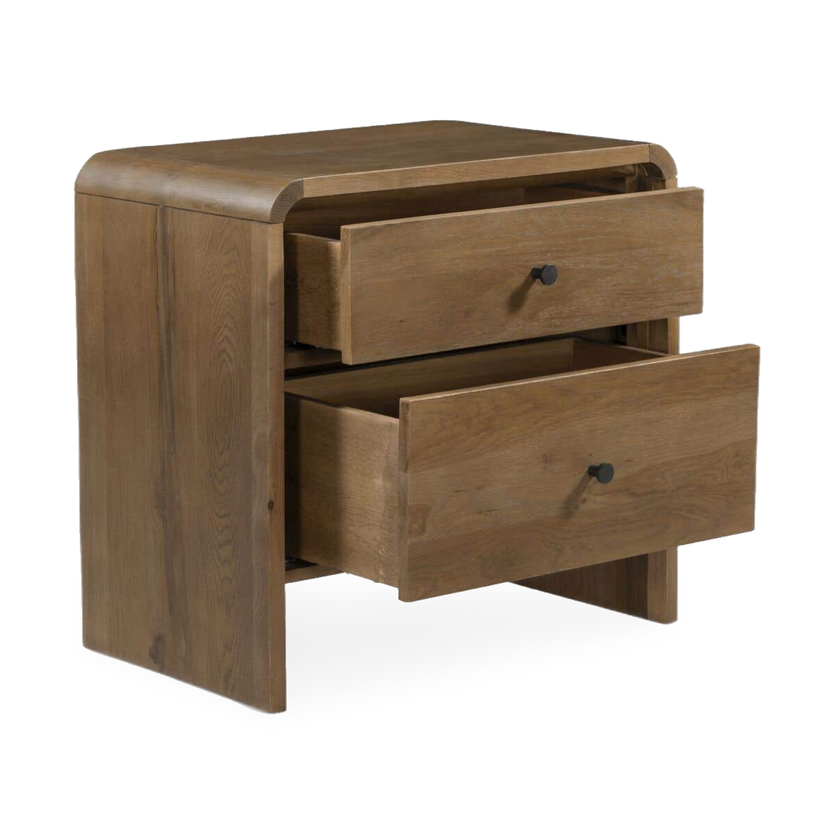 Riley Oak Nightstand — view 5