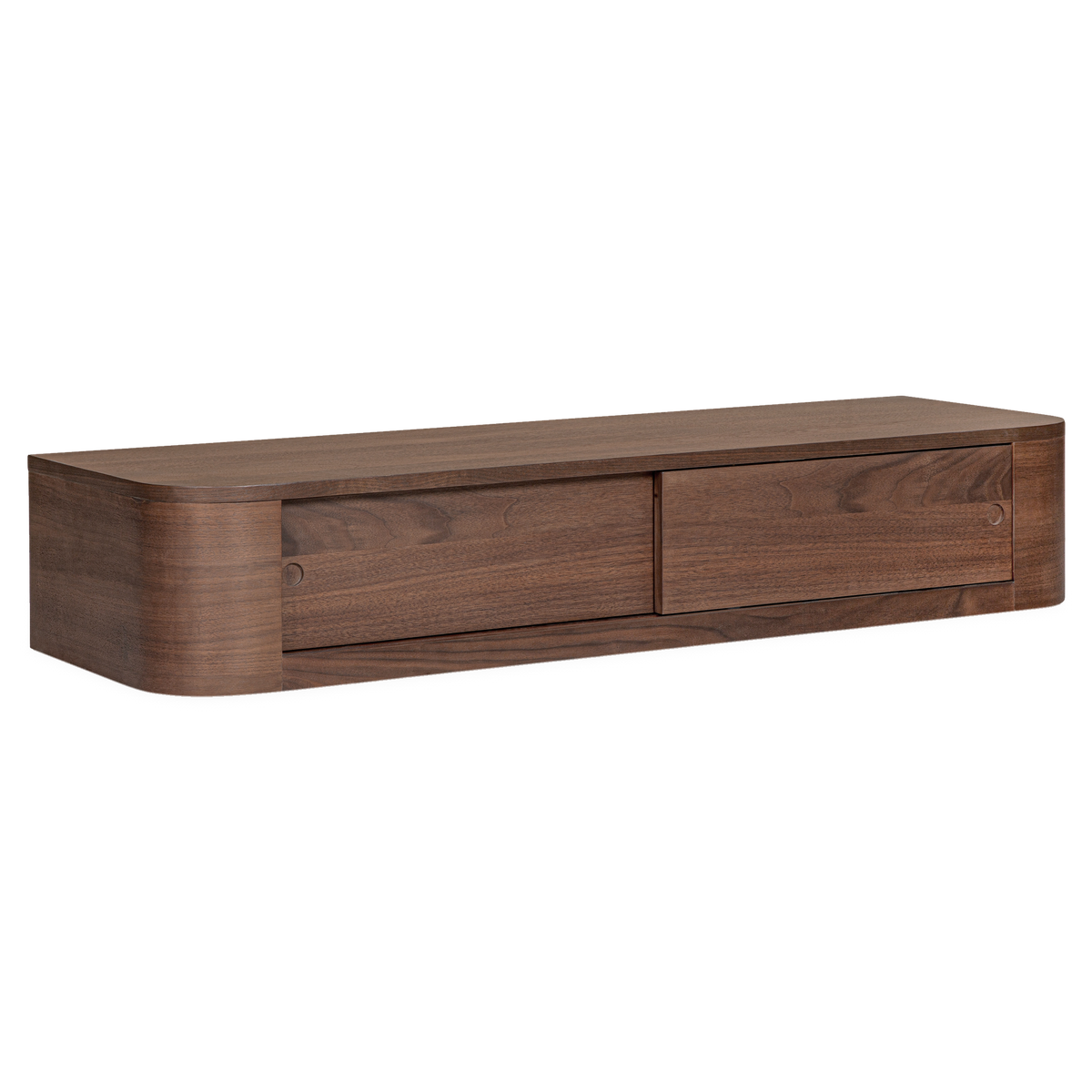 Round Off Floating Console Table — view 1