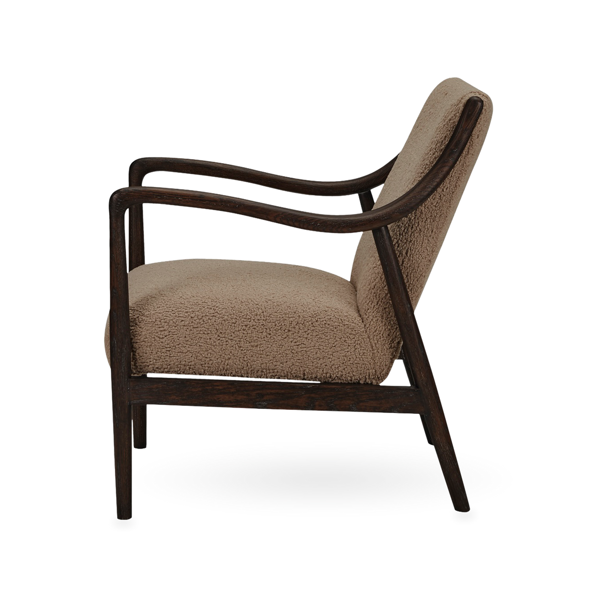 Yates Faux Shearling Accent Chair — view 3