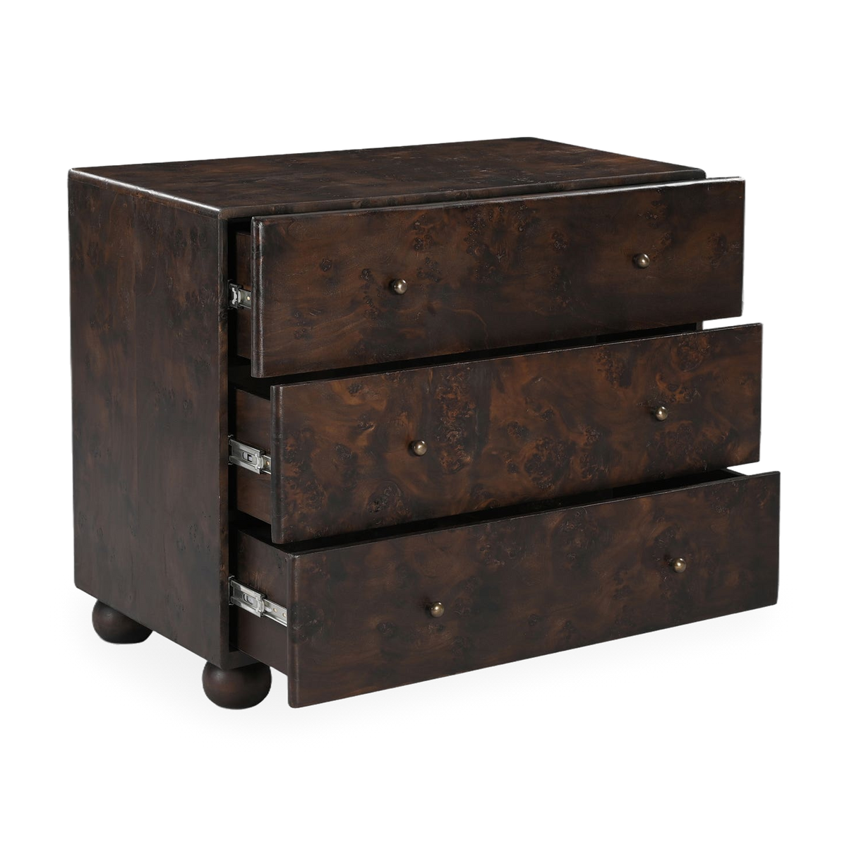 York 3 Drawer Nightstand — view 4