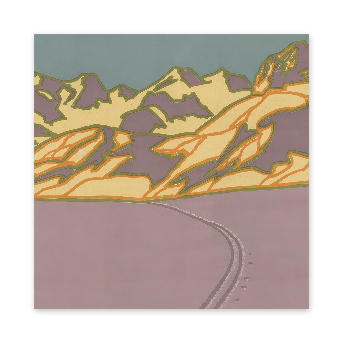 Wintersport Framed Print — view 3