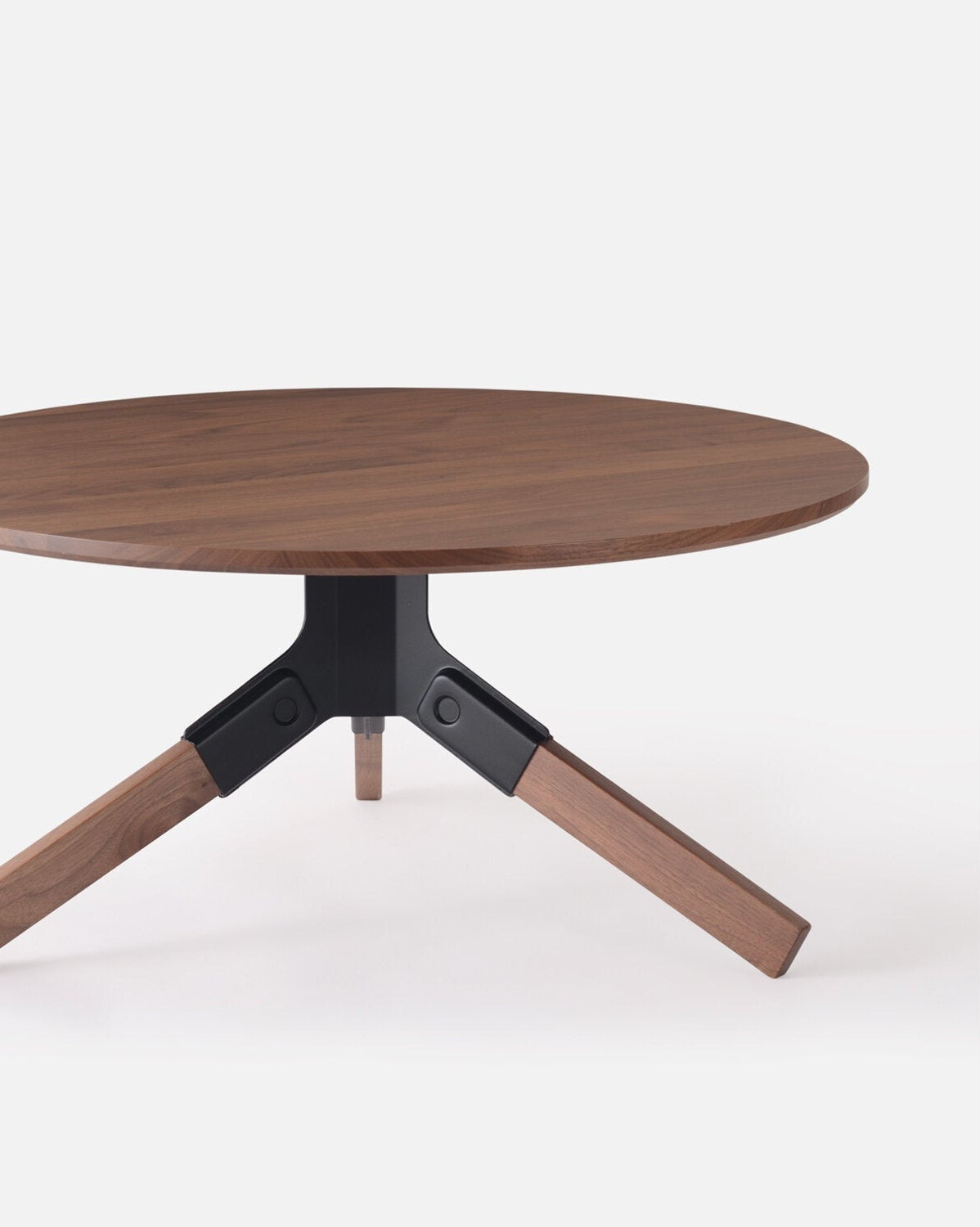 Conrad Coffee Table in Black, side view
