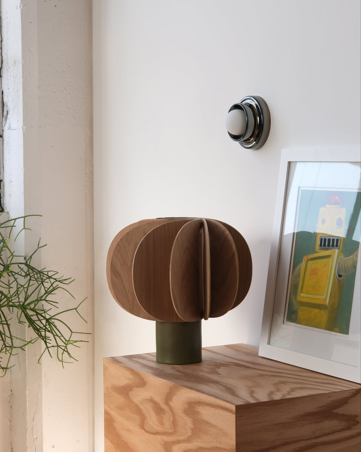 Fin Table Lamp, room setting