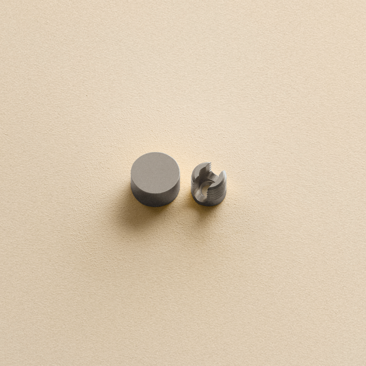 Voronoi II Plug-In Pendant, graphite ceiling node and its base