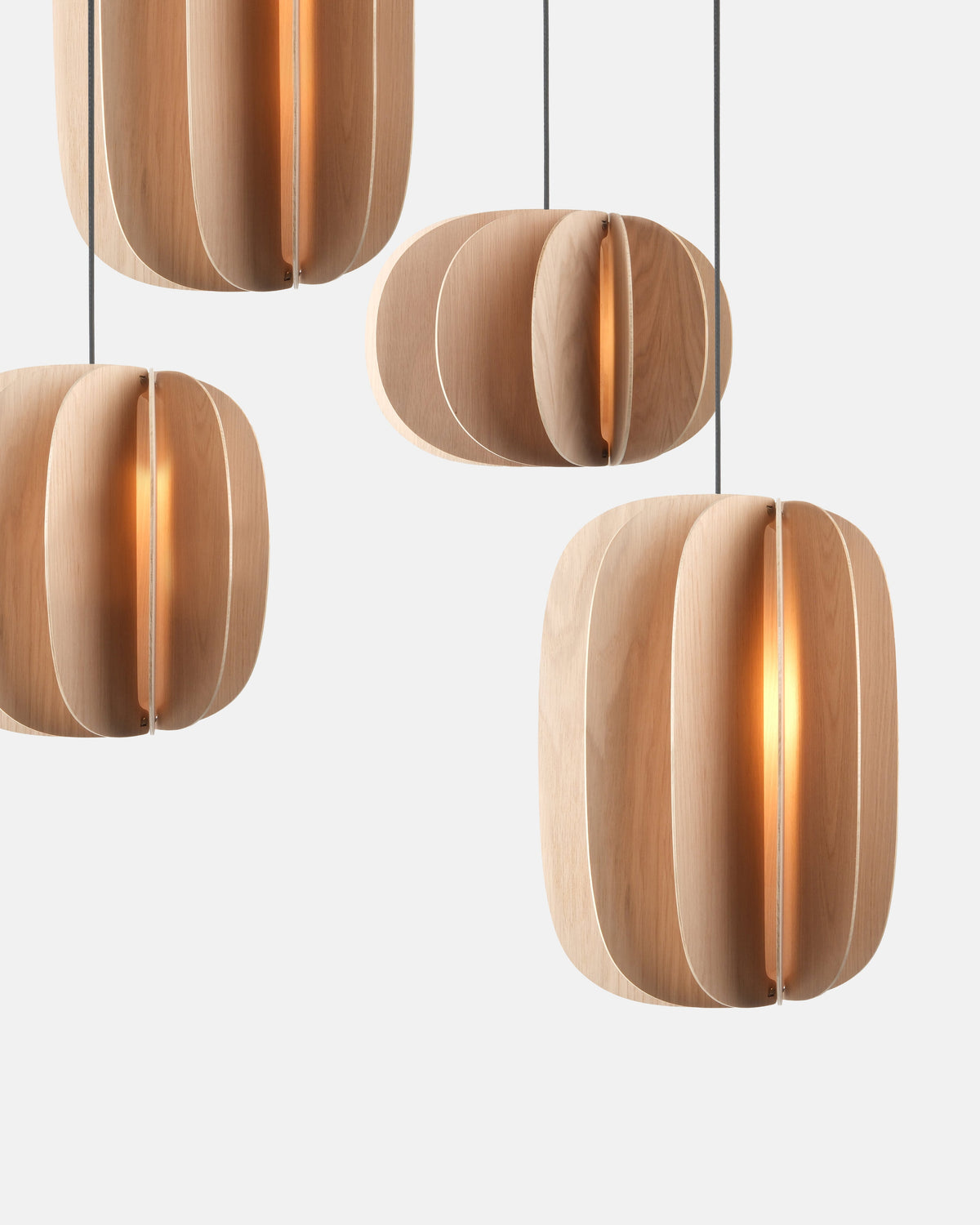 Fin I, Fin II and Fin III Pendants together