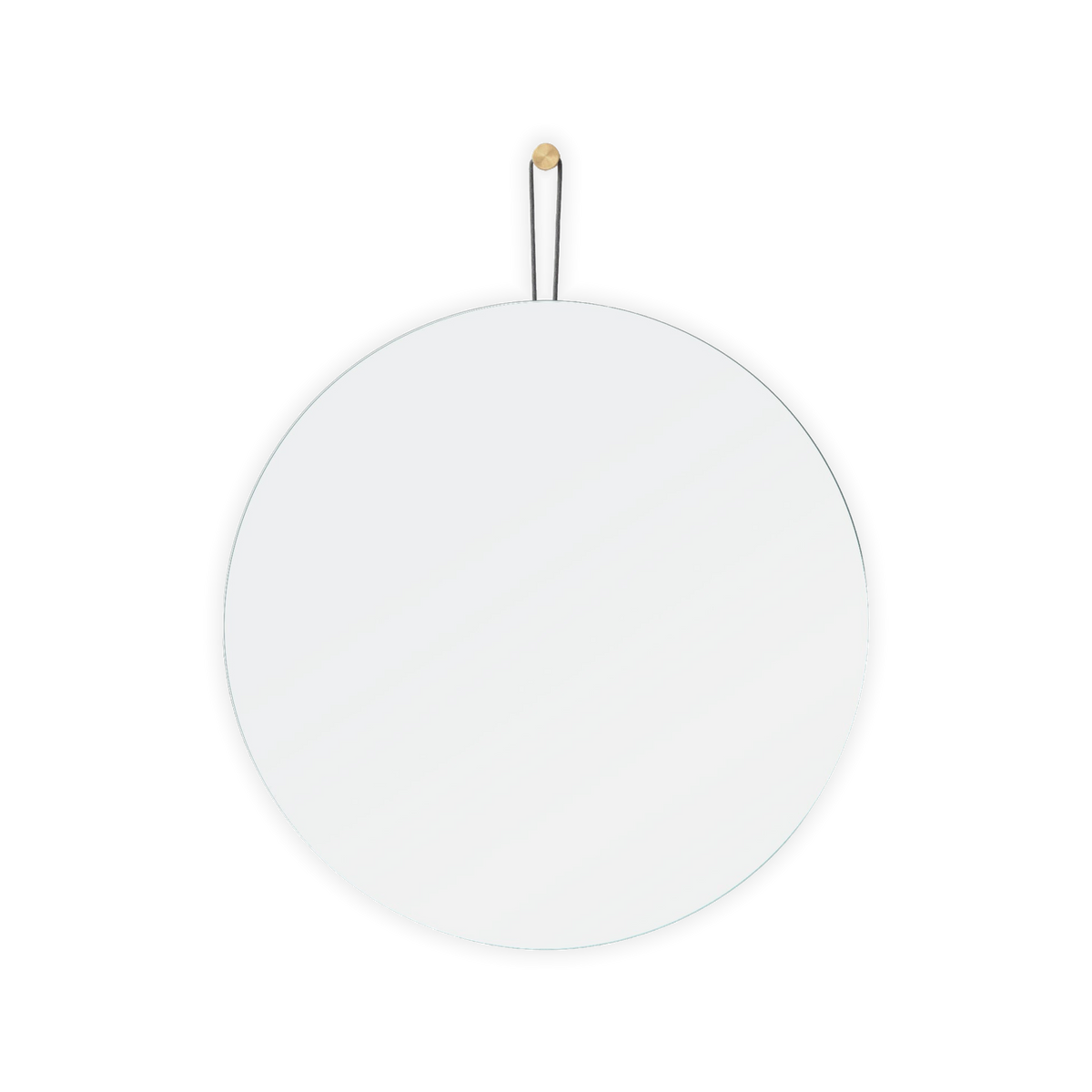 Lure Round Mirror in 18 inch, front view