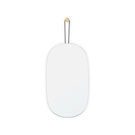 Lure Oval Mirror, front view