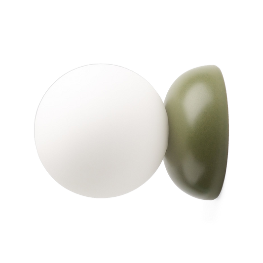 Monroe Sconce in Moss, side view