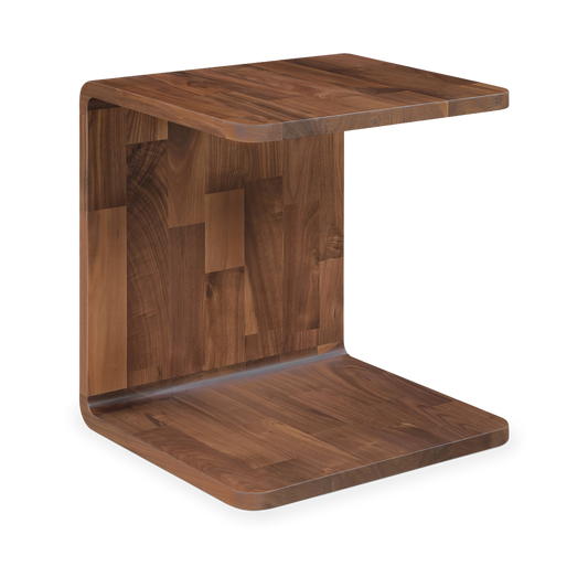 Carrie Side Table, three-quarter view