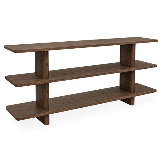 Casey Small Bookcase, three-quarter view