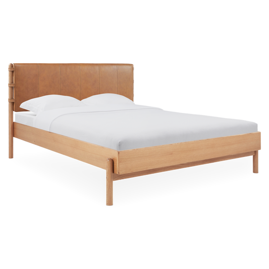Colby Bed in Queen, three-quarter view