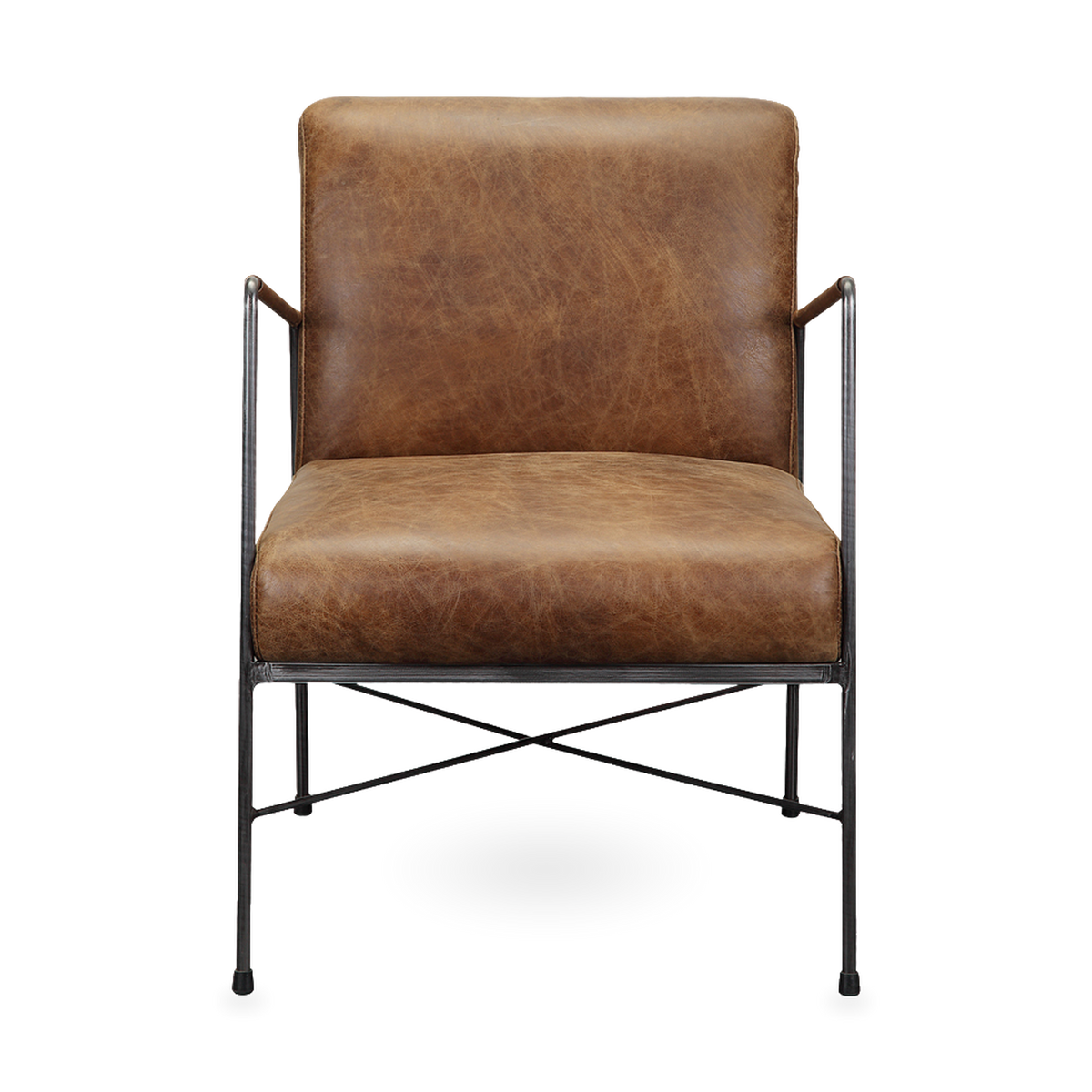 Dagwood Leather Accent Chair — view 2