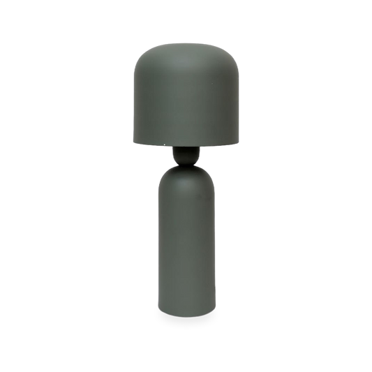 Echo Table Lamp in Green, front view