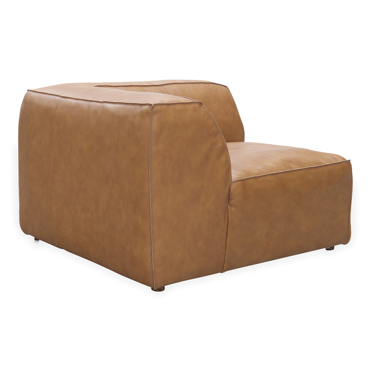 Form Leather Corner Chair — view 5