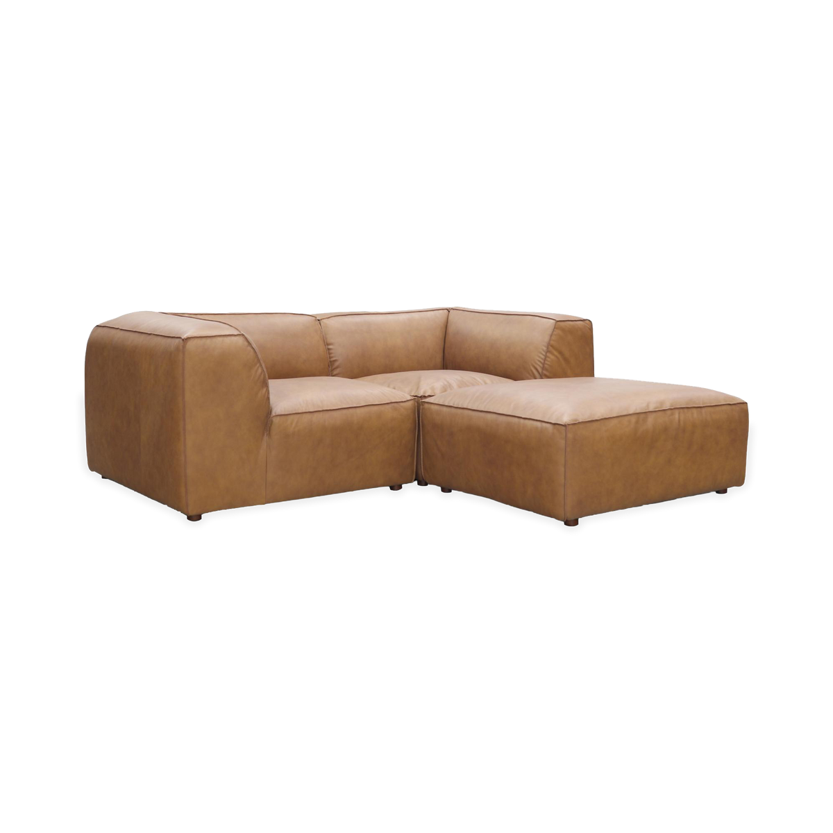 Form Leather Modular Sectional — view 11