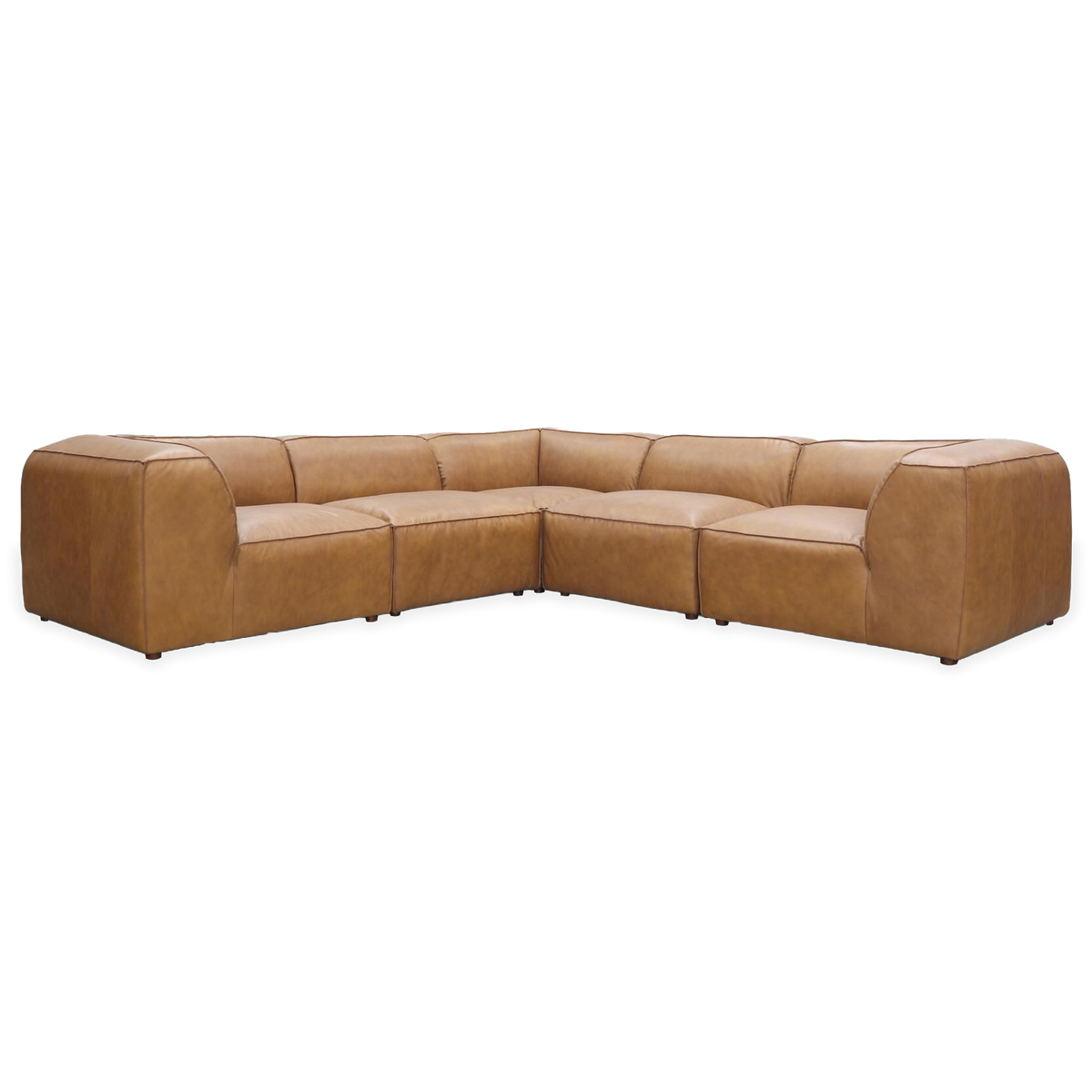 Form Leather Modular Sectional — view 17