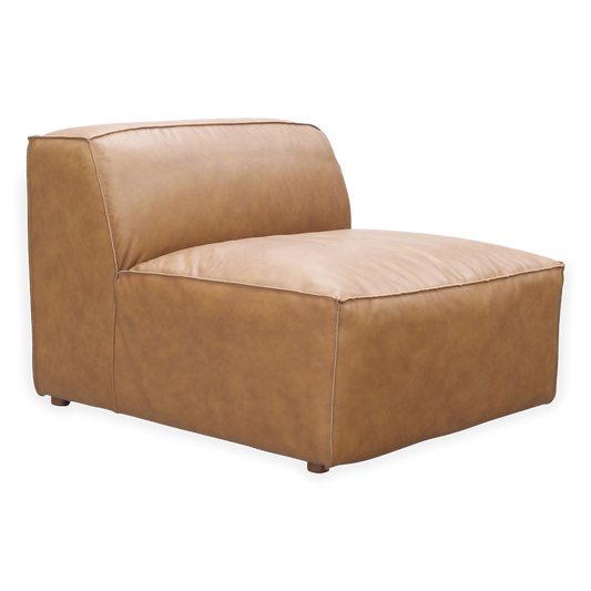 Form Leather Slipper Chair, three-quarter view