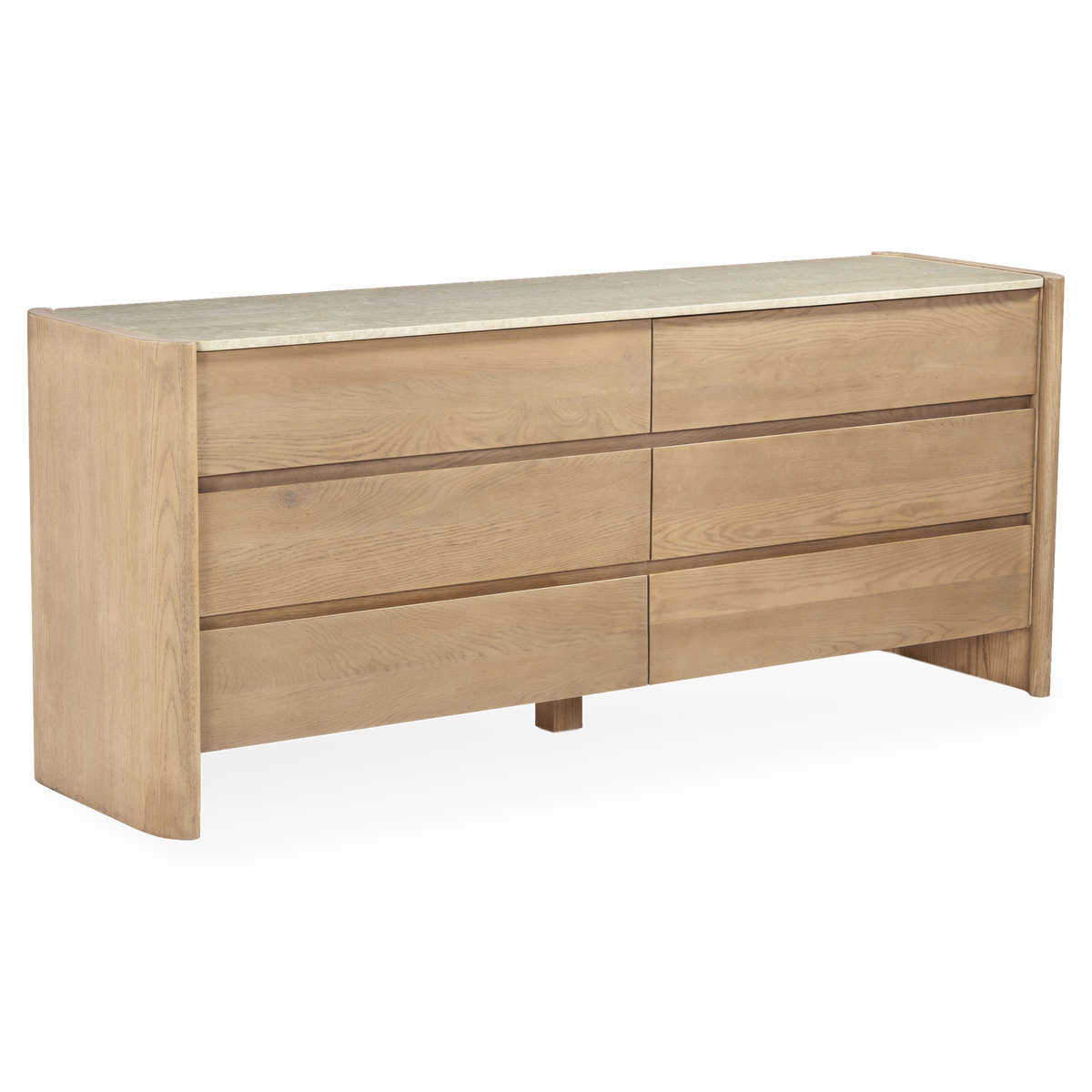 Lane Oak Dresser — view 1