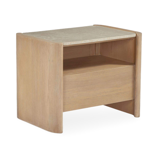 Lane Nightstand, three-quarter view