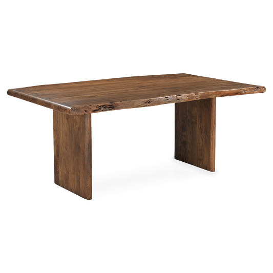 Lila Dining Table in Small, three-quarter view