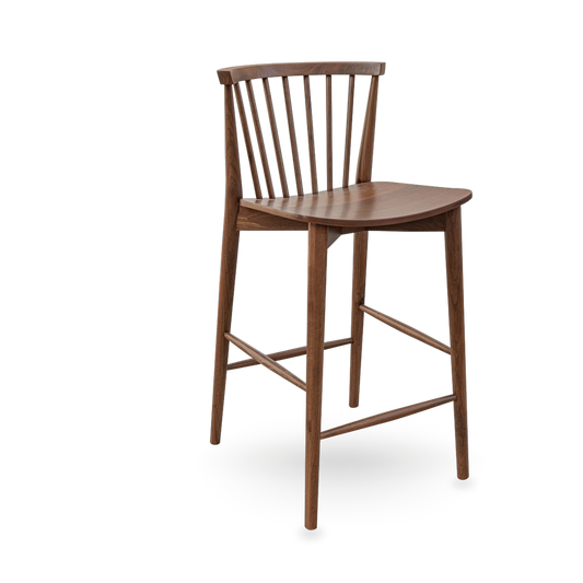 Marley Counter Stool, three-quarter view