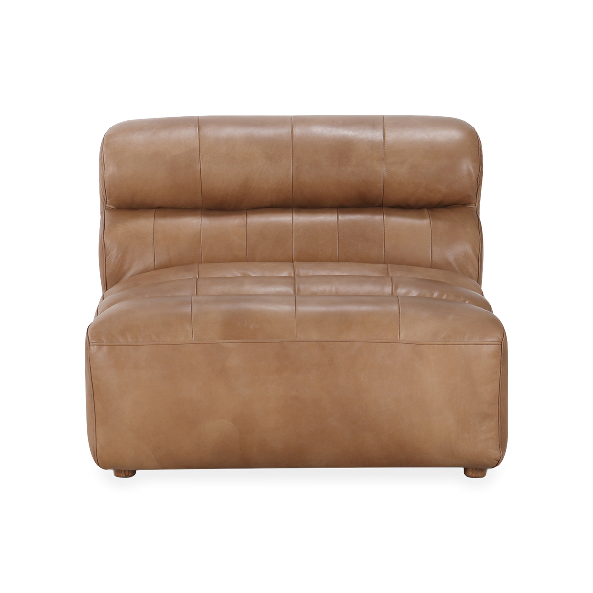 Ramsay Leather Slipper Chair — view 2