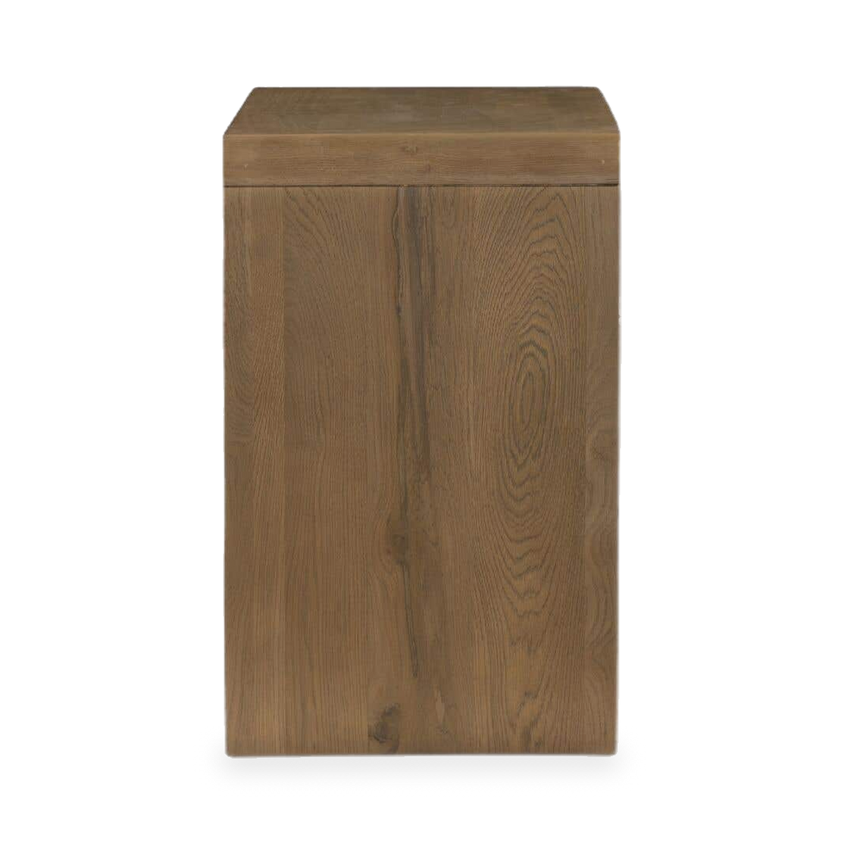 Riley Oak Nightstand — view 3