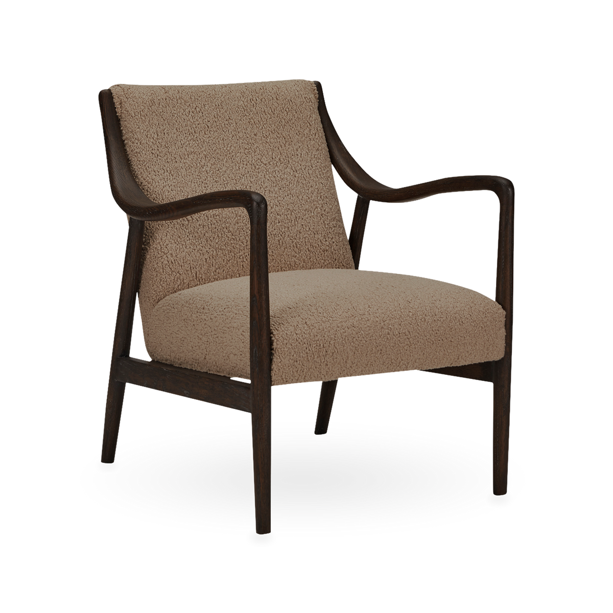 Yates Faux Shearling Accent Chair — view 1