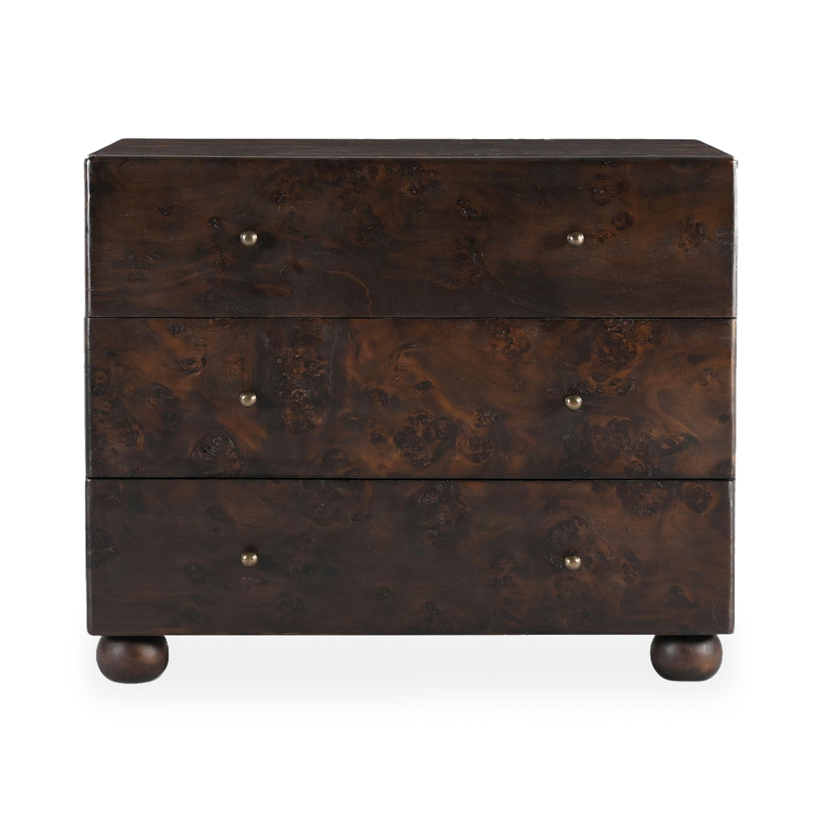 York 3 Drawer Nightstand — view 2