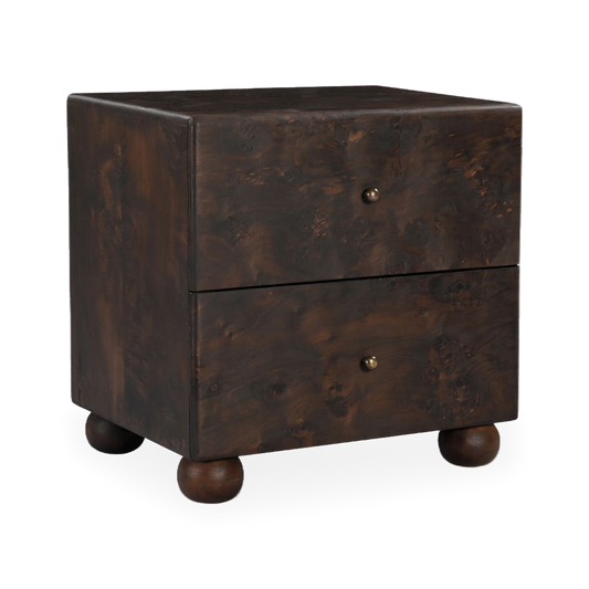 York Nightstand, three-quarter view