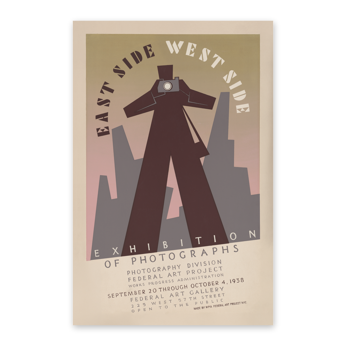 East Side West Side Framed Print — view 2