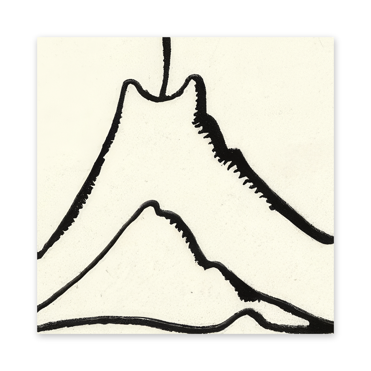 Volcano in Eruption Framed Print — view 3