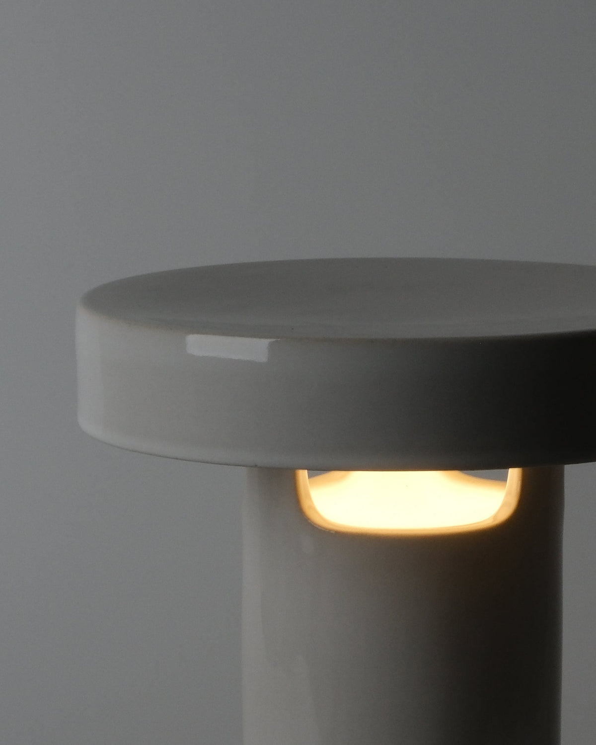 Slot Table Lamp, room setting